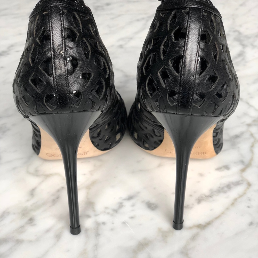 Jimmy Choo Caged Heels - Picture 3 of 9